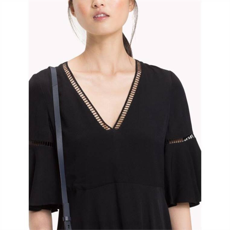 שמלת טוניקה פגי NX2020709 חיל הים Tommy Hilfiger