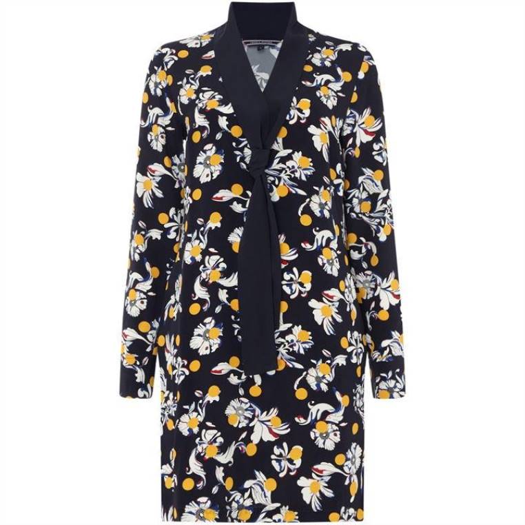 שמלת מיה NX2020714 חיל הים Tommy Hilfiger