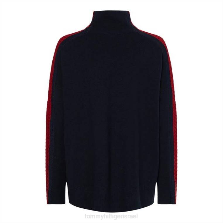 סווטשירט פס טרה NX2020720 dw5 דסקי Tommy Hilfiger