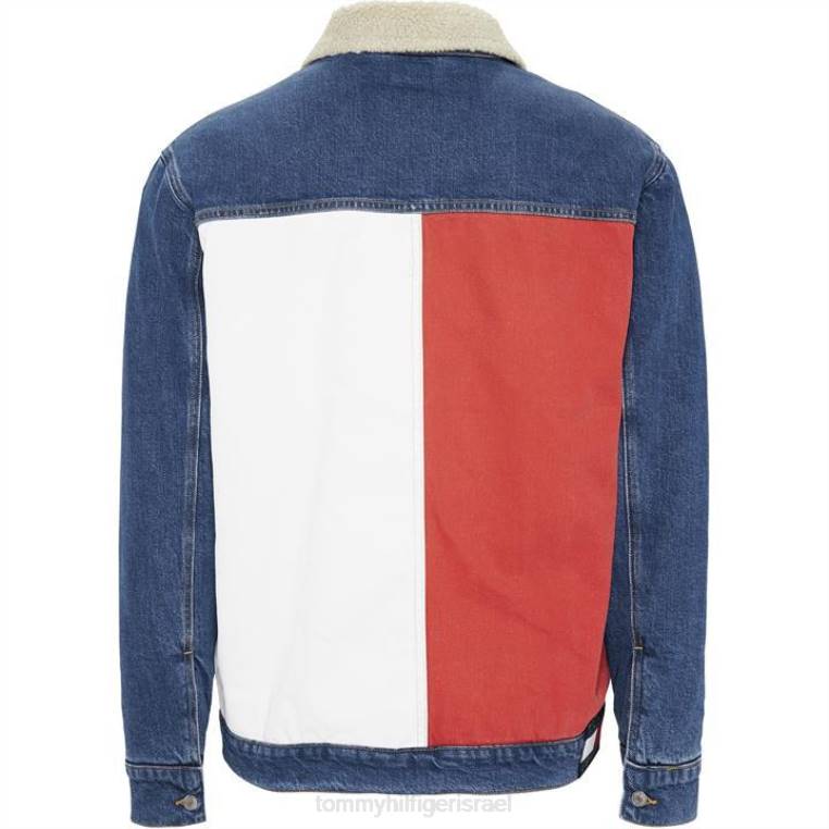 מעיל שרפה ג'ינס NX2020724 ג'ינס כהה 1bk Tommy Hilfiger