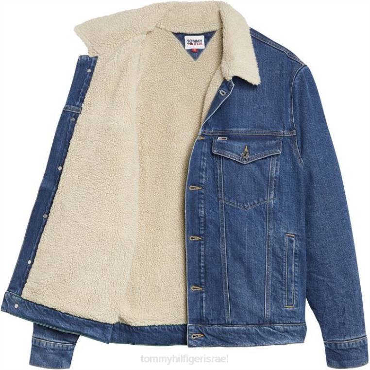 מעיל שרפה ג'ינס NX2020724 ג'ינס כהה 1bk Tommy Hilfiger