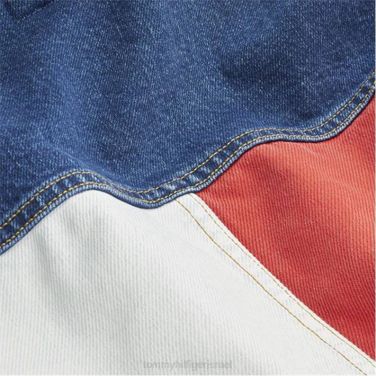 מעיל שרפה ג'ינס NX2020724 ג'ינס כהה 1bk Tommy Hilfiger