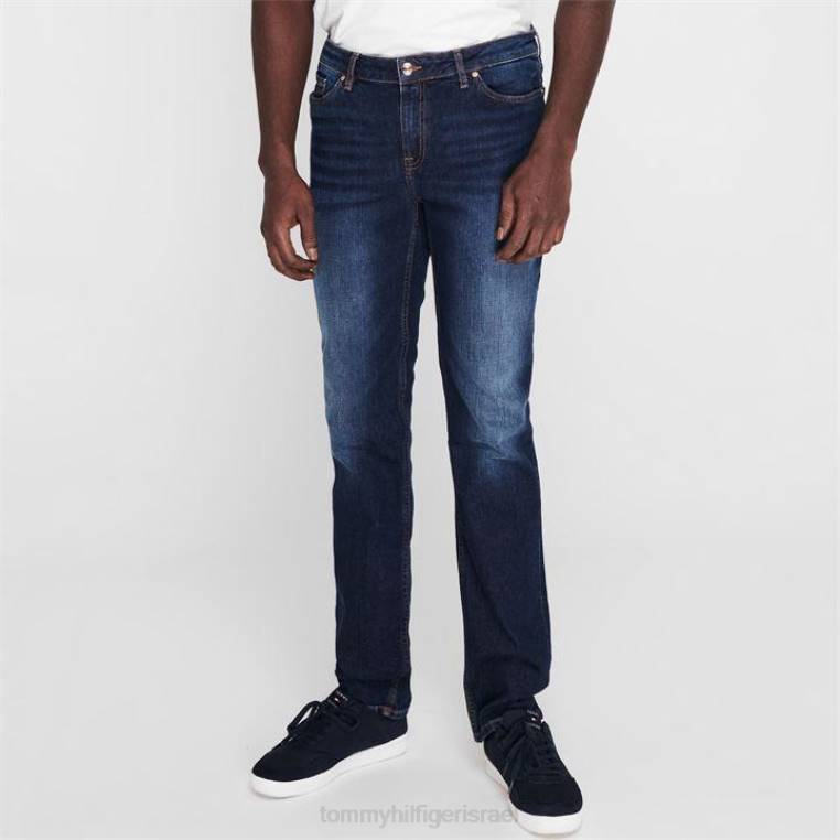 מורשת רומא ג'ינס ישר NX2020744 כביסה כחולה מוחלטת Tommy Hilfiger