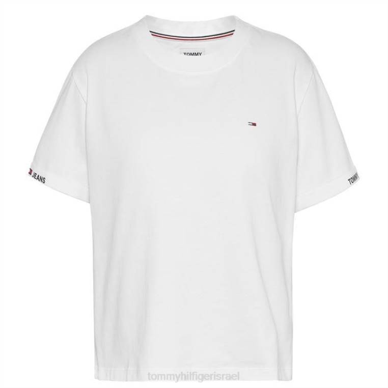 חולצת טריקו לתינוק בניגוד NX2020754 ybr לבן Tommy Hilfiger