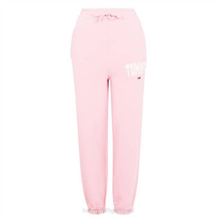 מכנסי טרנינג קולגיאליים NX2020773 ורוד ברודוויי Tommy Hilfiger