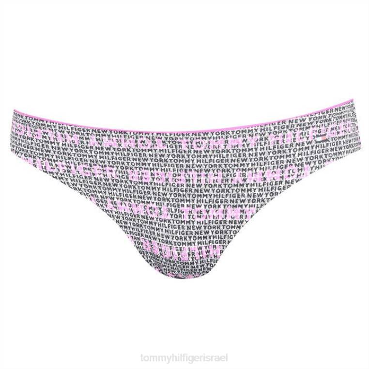 תחתוני ביקיני הפוך NX2020775 לוגו ww aop Tommy Hilfiger