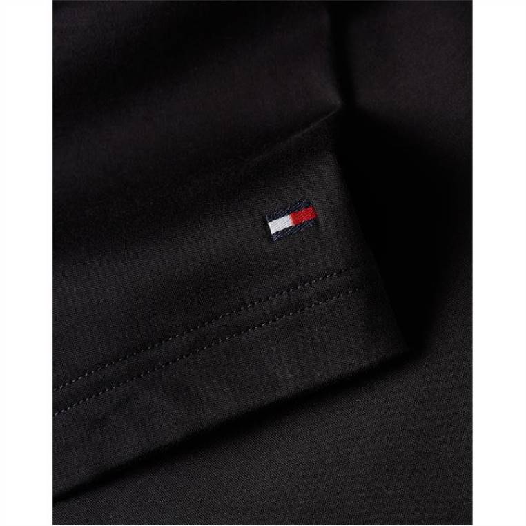 טי-שירט לוגו נמר NX2020794 מיטות שחורות Tommy Hilfiger