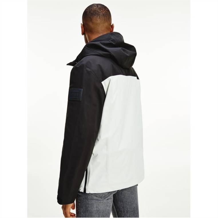 מעיל פופ-אובר עם לוגו חתימה NX2020809 שָׁחוֹר Tommy Hilfiger
