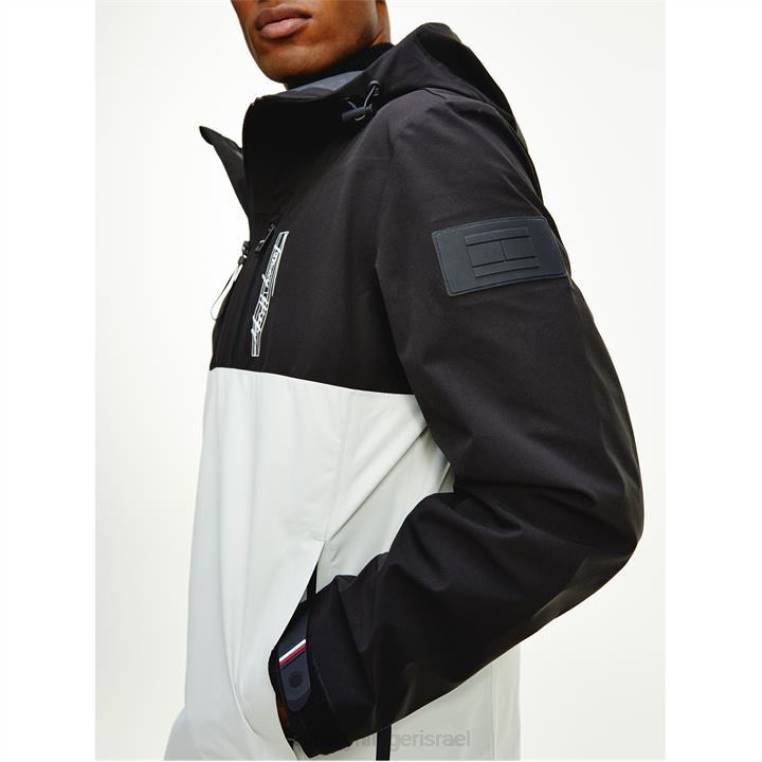 מעיל פופ-אובר עם לוגו חתימה NX2020809 שָׁחוֹר Tommy Hilfiger