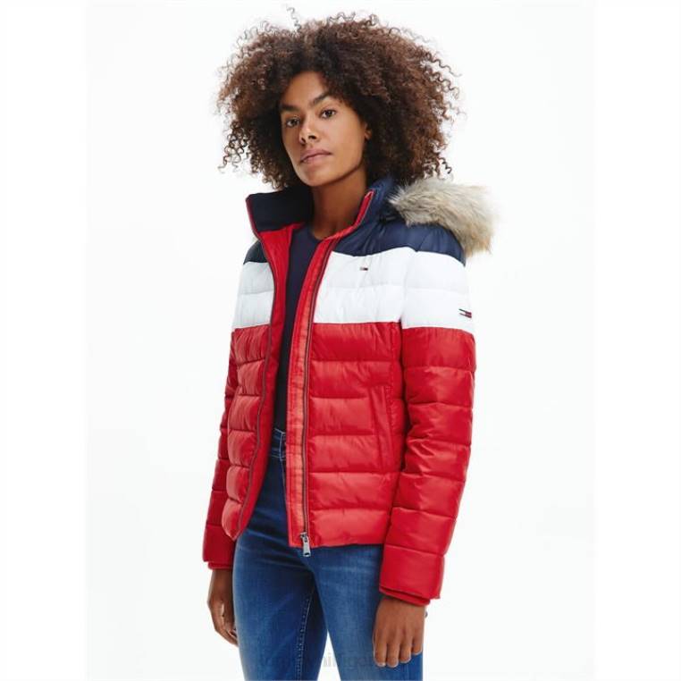 ז'קט קולור בלוק NX2020824 צי הדמדומים Tommy Hilfiger