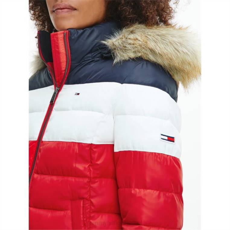 ז'קט קולור בלוק NX2020824 צי הדמדומים Tommy Hilfiger