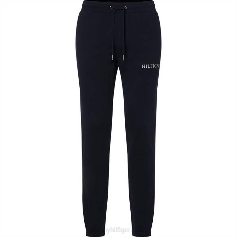 מכנסי ג'וגינג מודבקים NX2020851 שמי מדבר dw5 Tommy Hilfiger