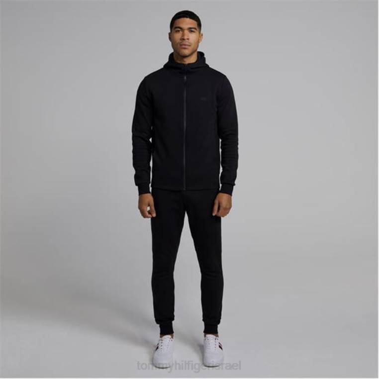 ז'קט צווארון עומד NX2020884 מיטות שחורות Tommy Hilfiger