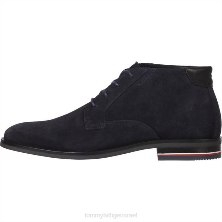 מגף זמש הילפיגר יחודי NX2020905 שמי מדבר dw5 Tommy Hilfiger