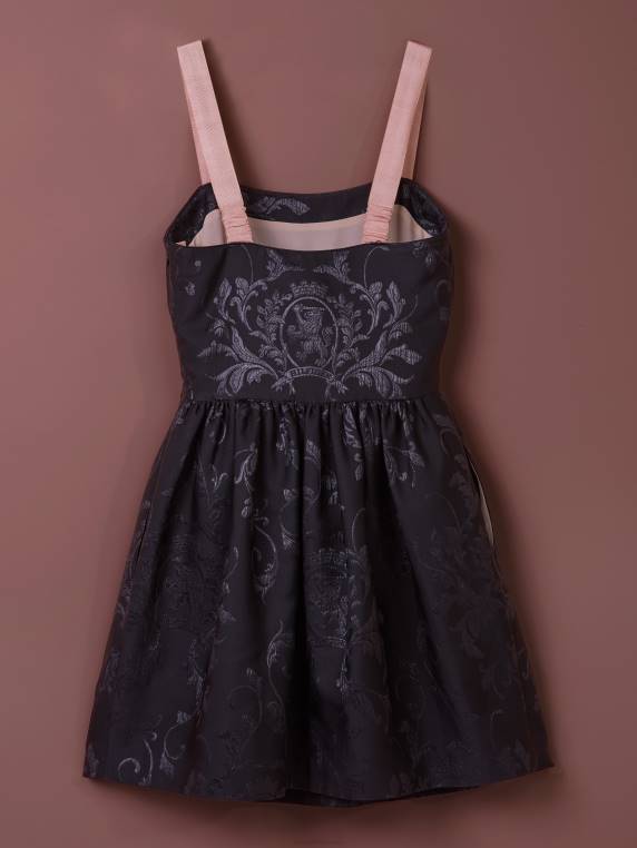 שמלת מיני סמל אוסף NX202090 שָׁחוֹר Tommy Hilfiger