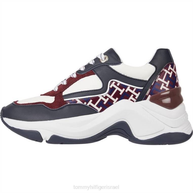 מונוגרמה של נעלי ספורט שמנמנות NX2020912 rwb מונו Tommy Hilfiger