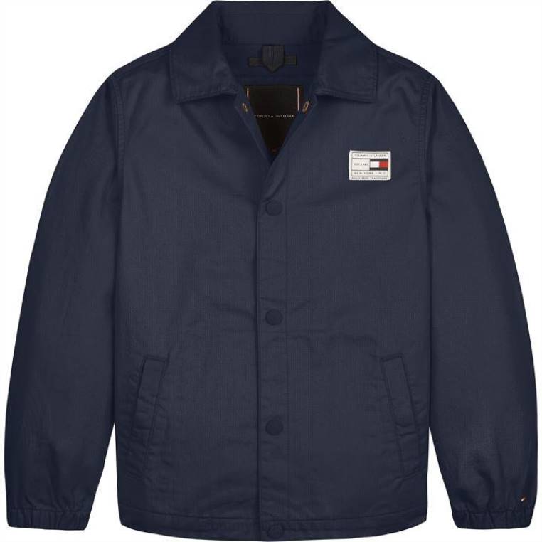 מעיל מאמנים NX2020931 חיל הים c87 Tommy Hilfiger