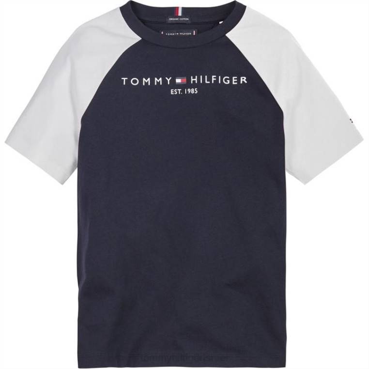חולצות צבעוניות חיוניות NX2020935 שמי מדבר dw5 Tommy Hilfiger