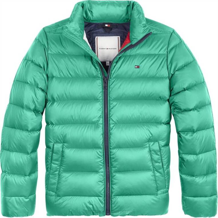תינוקות ז'קט פוך קלים NX2020956 ירוק Tommy Hilfiger