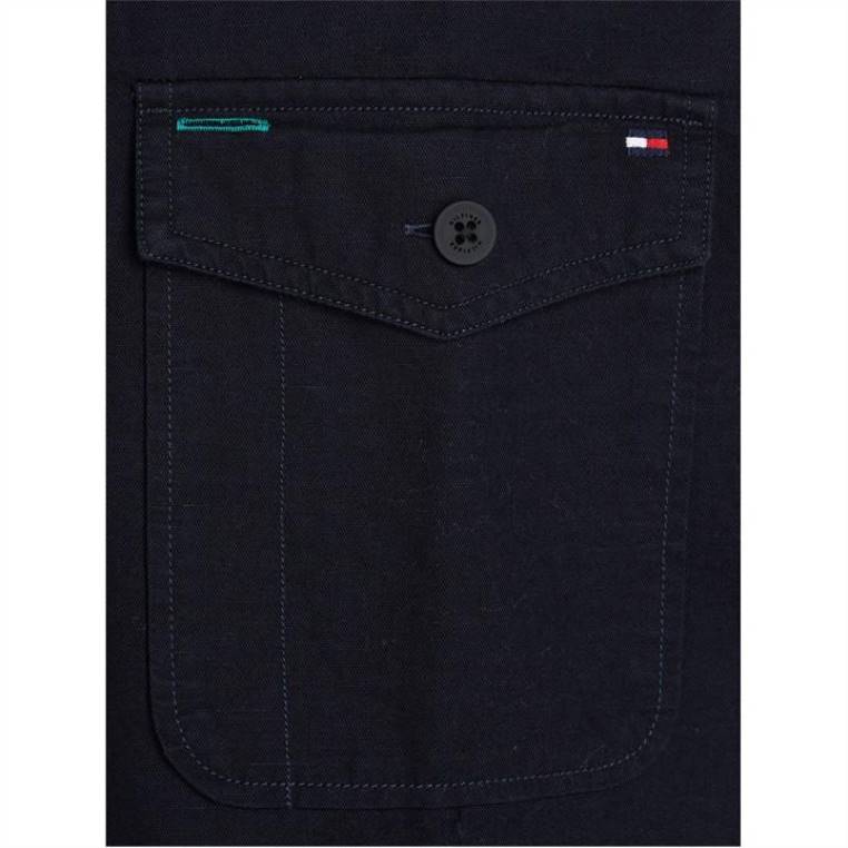 חולצה מבד כותנה NX2020968 שמי מדבר dw5 Tommy Hilfiger