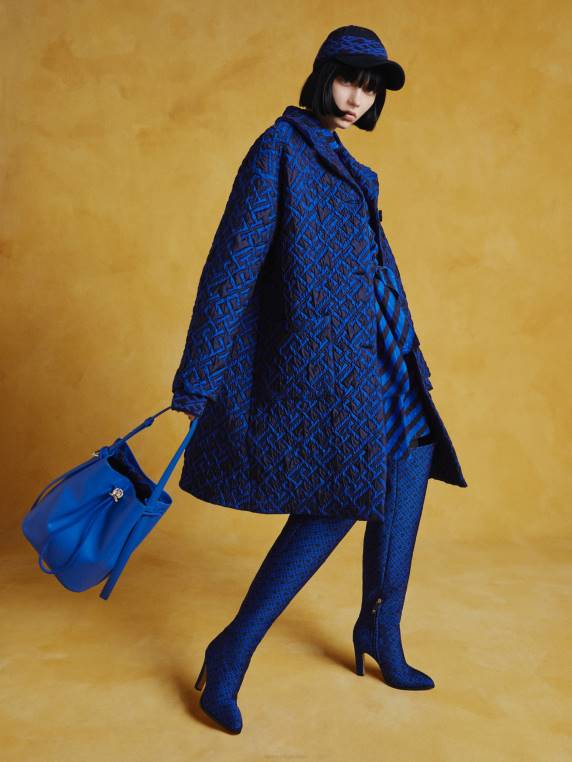 שמלת מיני פס אקסקלוסיבית בהתאמה רגועה NX202097 פס כחול Tommy Hilfiger