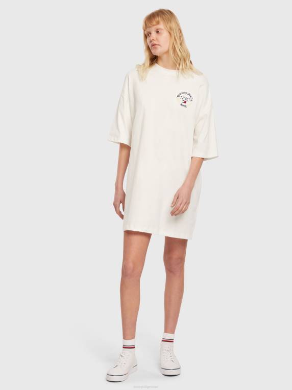 שמלת טריקו נצחית עם לוגו NX202116 אקרו Tommy Hilfiger