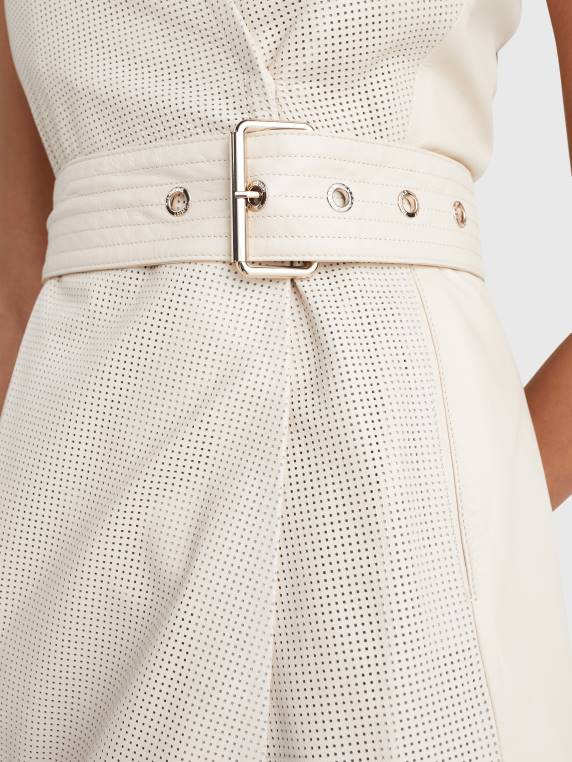 שמלת מעטפת כלי עזר מעור NX202122 דיונת חול מדברית Tommy Hilfiger