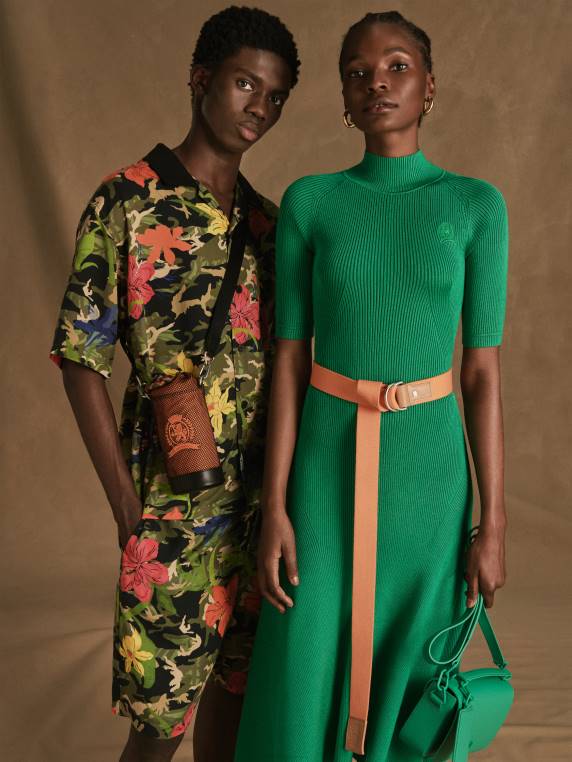 שמלת פולו בגזרה קלה של קרסט NX202124 ורדה Tommy Hilfiger