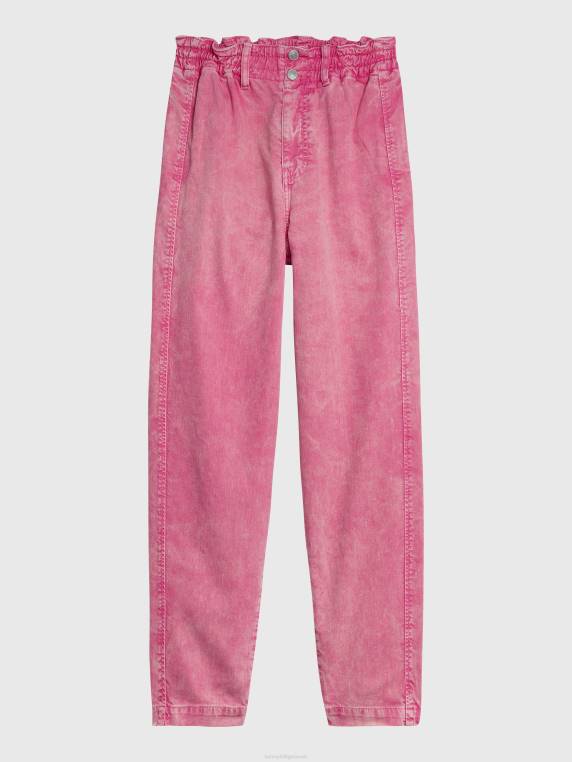 נעלי ג'ינס רחבות רגליים NX202138 התראה ורודה Tommy Hilfiger