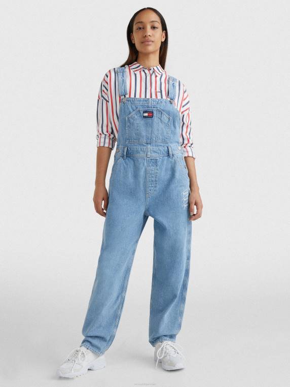 נעלי בית מג'ינס קנבוס NX202142 אור ג'ינס Tommy Hilfiger