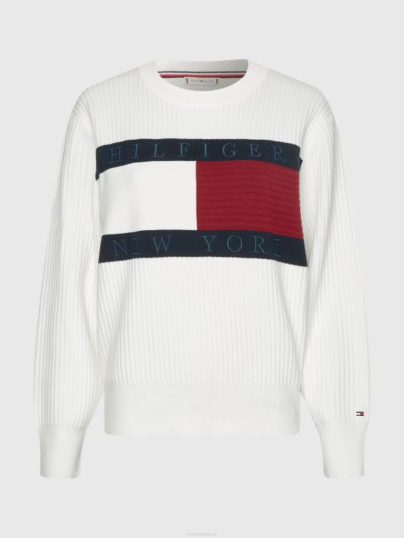 מגשר עם צווארון דגל NX202159 אקרו Tommy Hilfiger