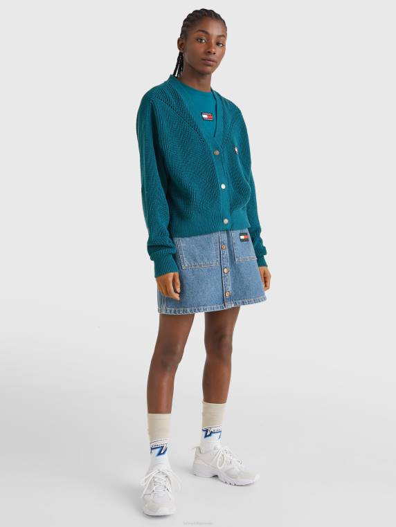 קרדיגן סרוג תג NX202167 בֶּנזִין Tommy Hilfiger