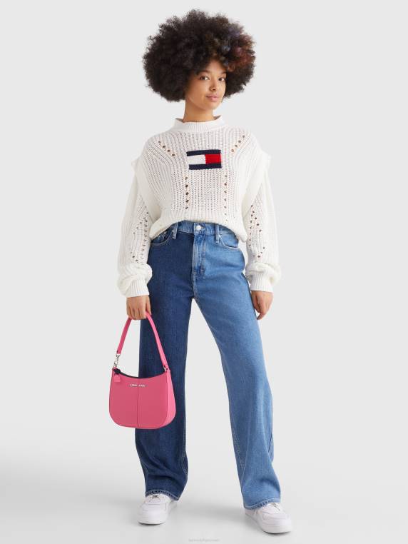 מגשר אוברסייז סריג דגל NX202197 אקרו Tommy Hilfiger