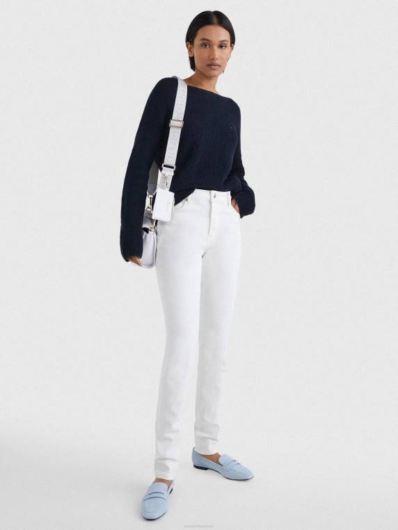 מגשר בכושר נינוח בצוואר הסירה NX202205 שמיים מדבריים Tommy Hilfiger