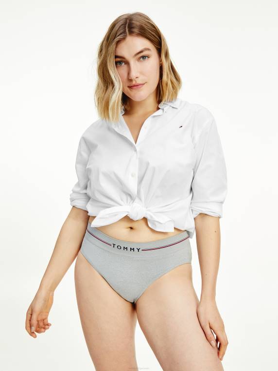 תחתוני לוגו עקומים ללא תפרים NX202245 אברש אפור בינוני Tommy Hilfiger