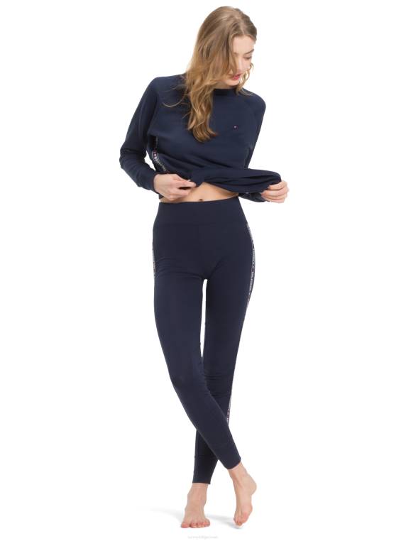 חותלות לוגו בצד NX202250 בלייזר נייבי Tommy Hilfiger