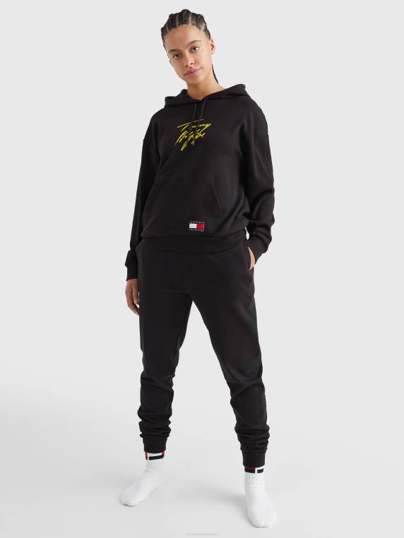 קפוצ'ון לוגו חתימה NX202268 שָׁחוֹר Tommy Hilfiger