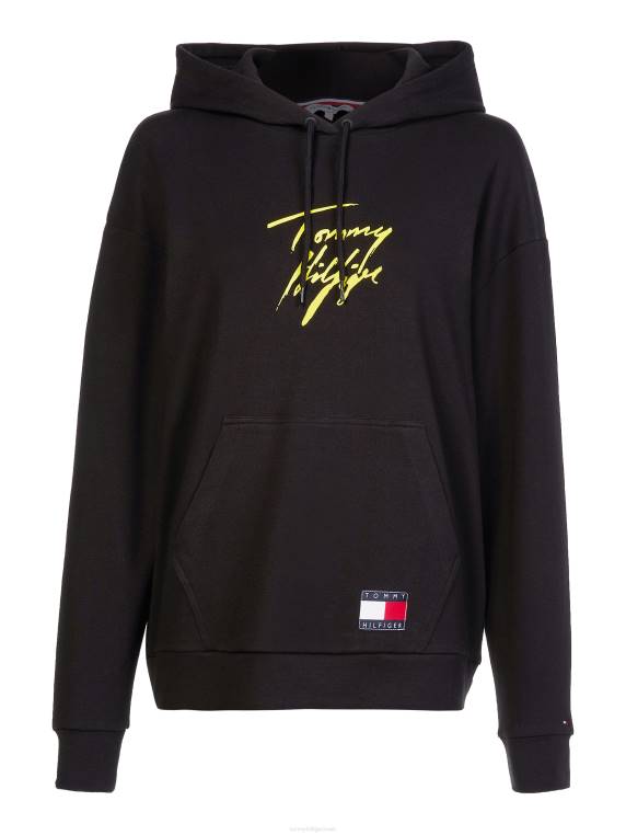 קפוצ'ון לוגו חתימה NX202268 שָׁחוֹר Tommy Hilfiger