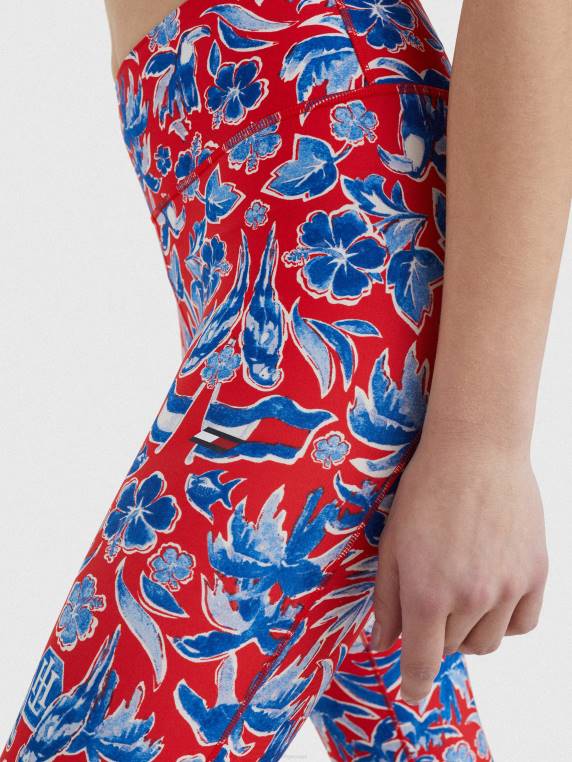 חותלות באורך מלא בהדפס מונוגרמה ספורטיבית NX202287 הדפס אי Tommy Hilfiger