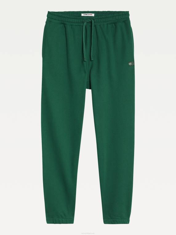 נעלי ריצה עם לוגו רגוע NX202299 ירוק כפרי Tommy Hilfiger