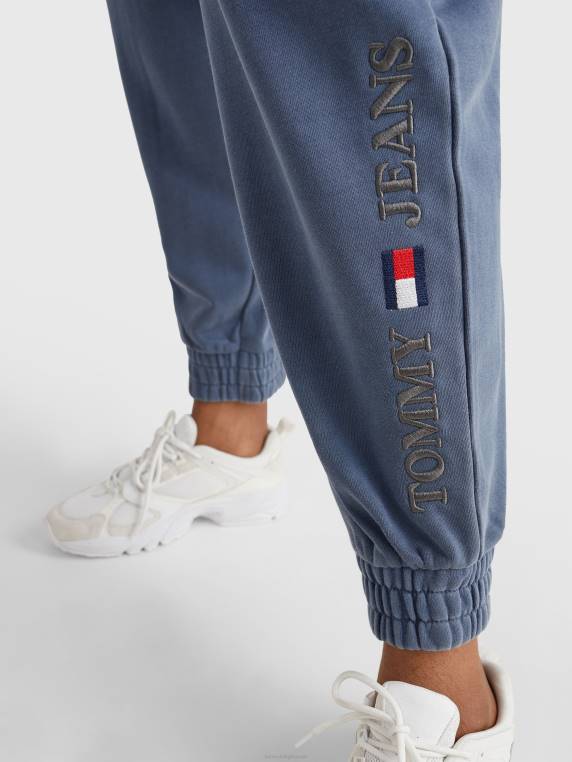 נעלי לוגו בכושר רגוע עם עקומה NX202301 צי הדמדומים Tommy Hilfiger