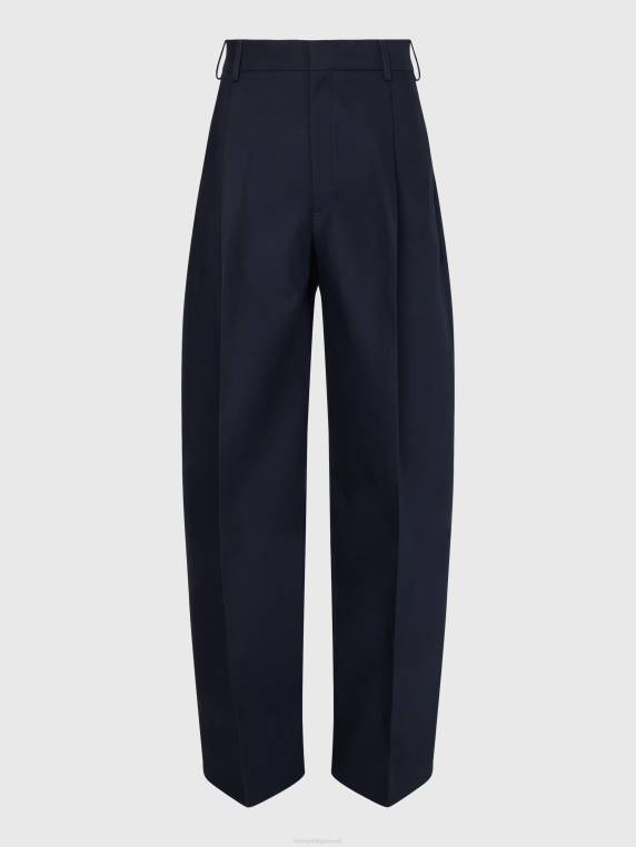 מכנסי צ'ינו רגליים רחבות מגדר כפול NX202306 שמיים מדבריים Tommy Hilfiger