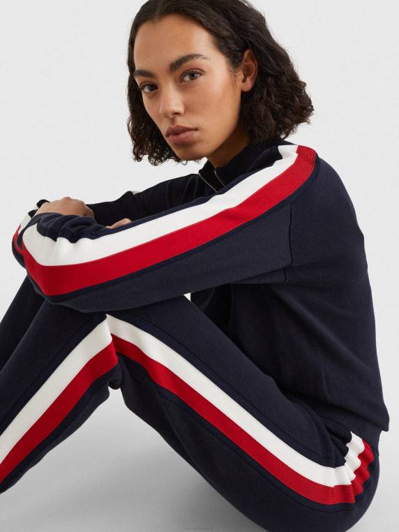 נעלי ספורט פסי כותנה אורגנית NX202312 שמיים מדבריים Tommy Hilfiger