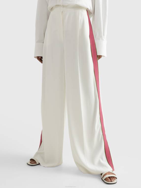 סמלים מכנסיים פסים רחבים NX202313 אקרו Tommy Hilfiger