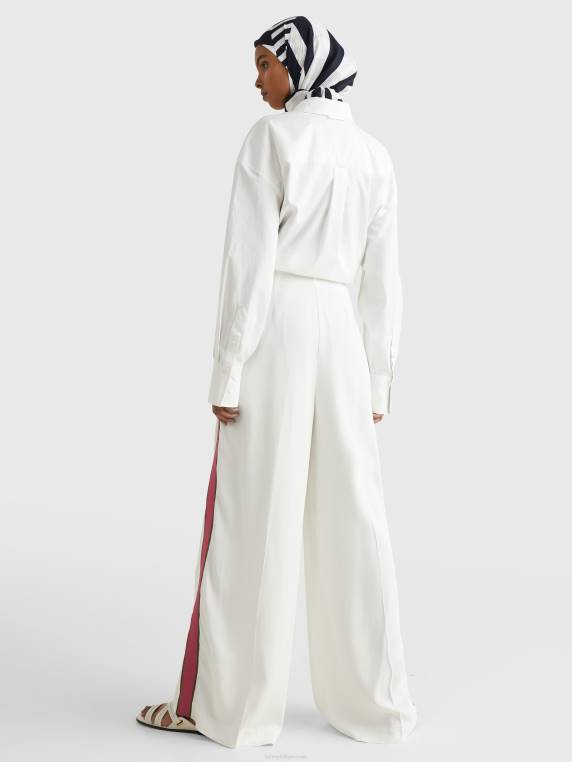 סמלים מכנסיים פסים רחבים NX202313 אקרו Tommy Hilfiger