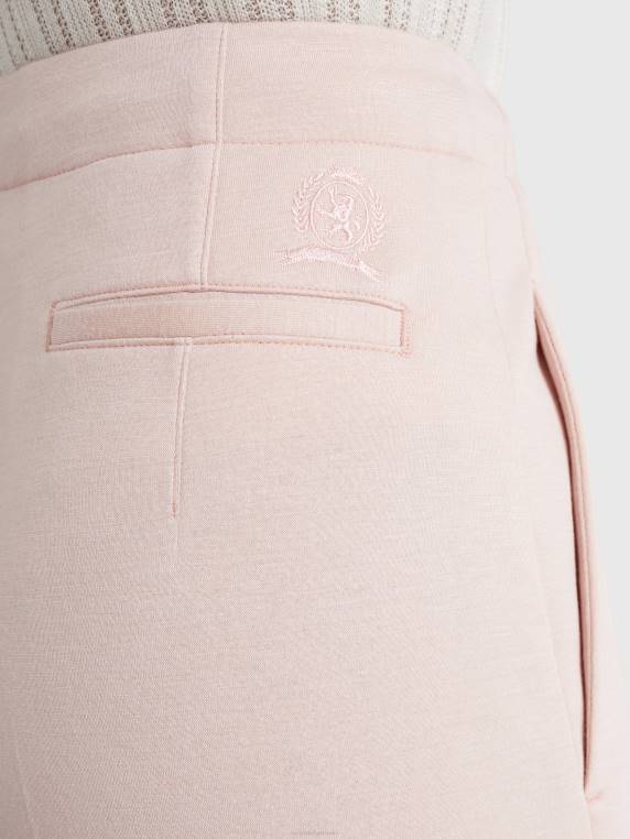 מכנסי קרסול מוכנים NX202319 ורוד גחמני Tommy Hilfiger