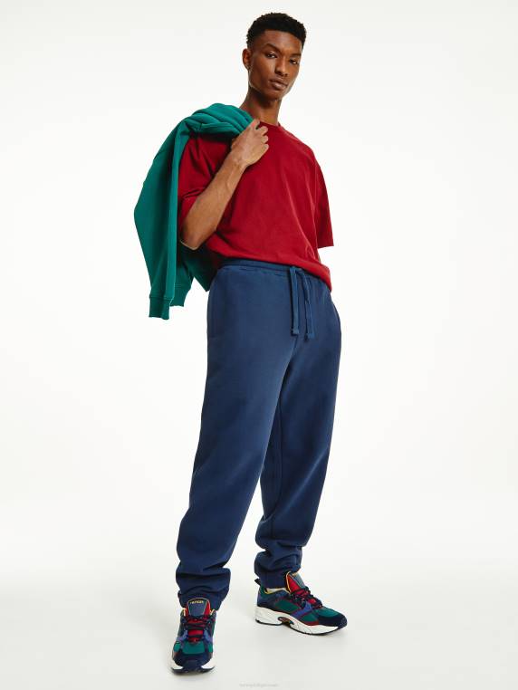 נעלי ריצה עם לוגו רגוע NX202320 צי הדמדומים Tommy Hilfiger