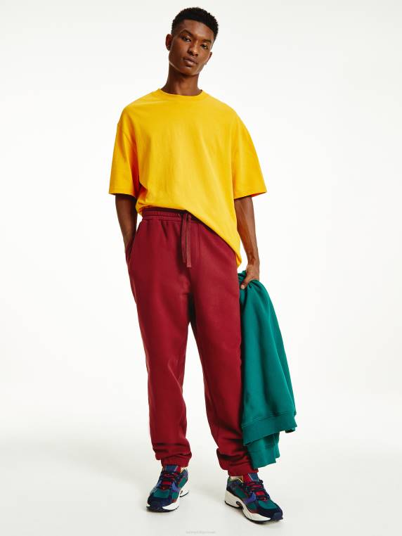 נעלי ריצה עם לוגו רגוע NX202321 בינג דובדבן Tommy Hilfiger