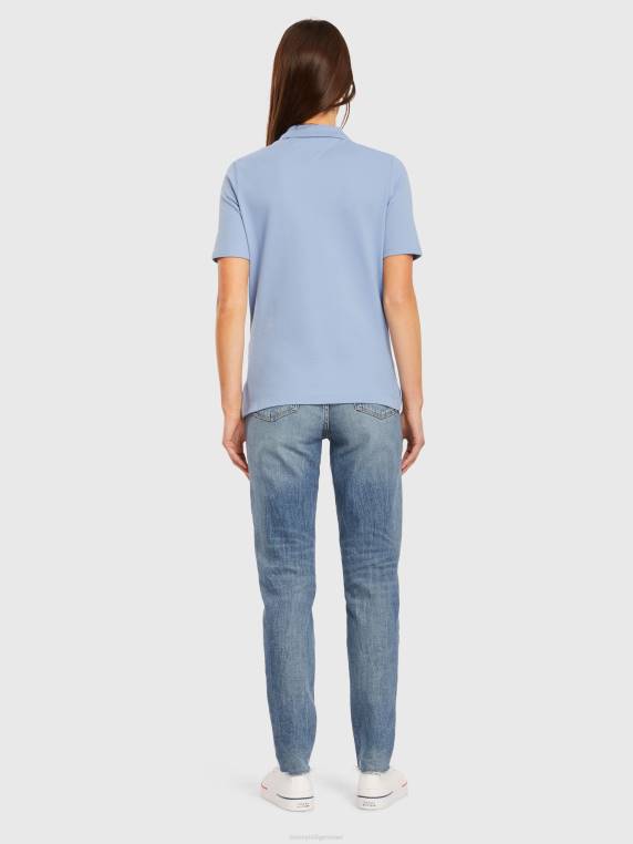 פולו ורדים רגיל NX202363 כחול ירח Tommy Hilfiger