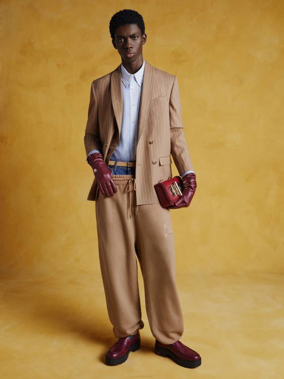 חולצת אוברסייז עם לוח ניגודיות מורשת מגדרית כפולה NX202380 כחול מבריז Tommy Hilfiger